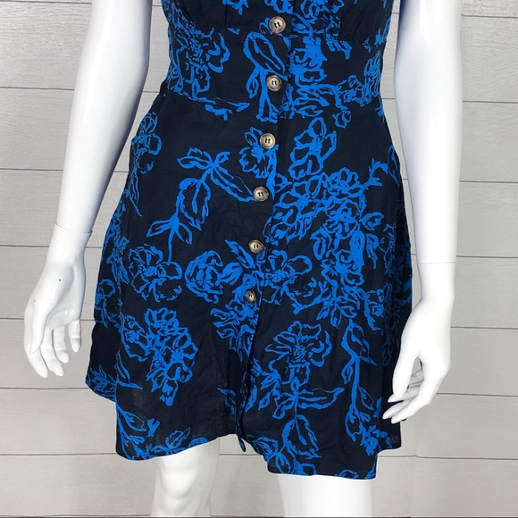 Free People Floral Dress Size 6 - Picture 2 of 11